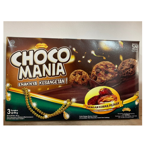 

Choco Mania Kurma Paket Gift pack parcel lebaran 3 pack@69gr/207gr