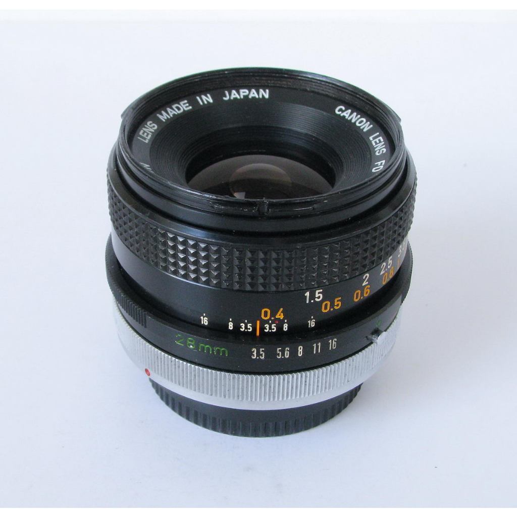 CANON 28mm F3.5 FD SC Mount FD Lensa Manual Wide Full Frame Nr81573