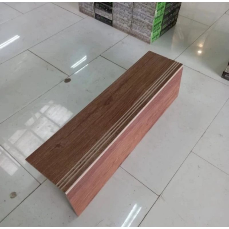 Granit tangga 30x90 20x90 motif kayu custom ukuran list plint