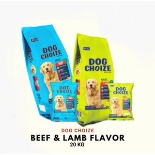 DOG CHOIZE 20 KG / DOOGFOOD / KHUSUS INSTAN GOJEK - DOG CHOIZE LAMB - DOG CHOIZE BEEF