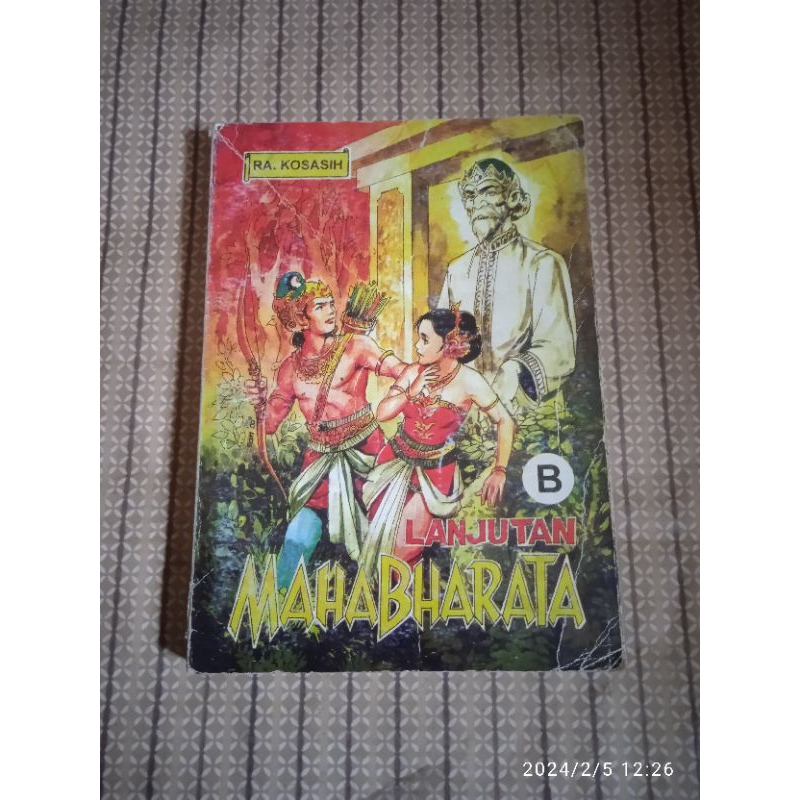 komik lanjutan Mahabharata B - RA Kosasih