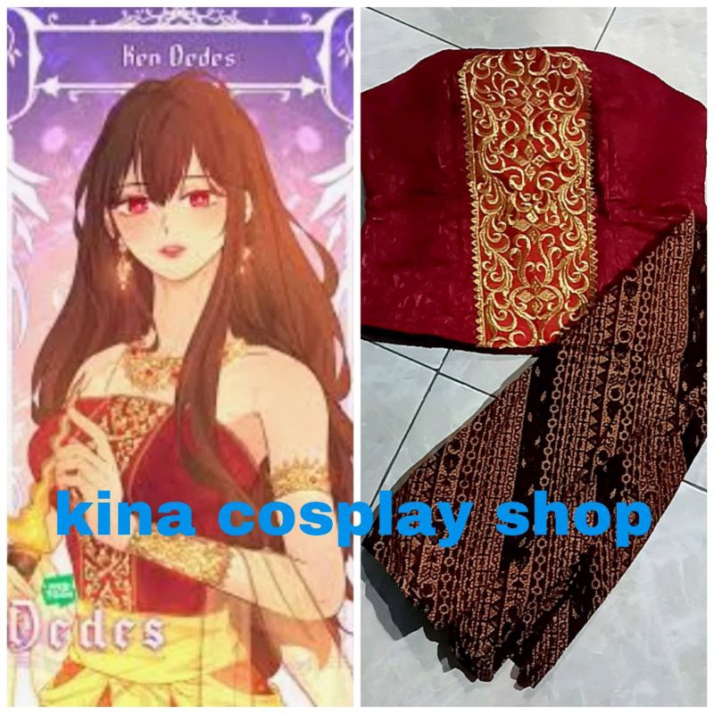 Kendedes Webtoon Costum Cosplay