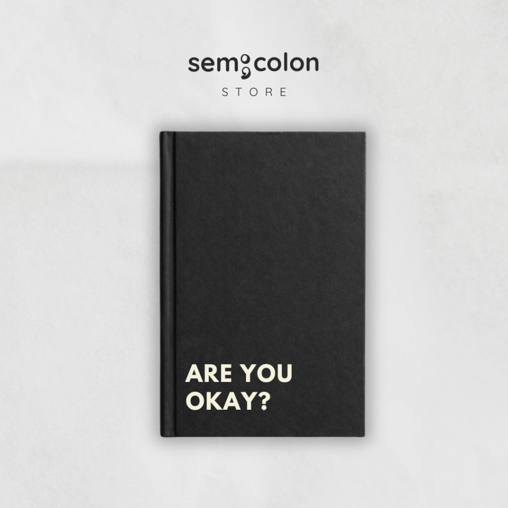 

Are You Okay Journaling Book - Journaling Book A5 - Hardcover - Notebook - Diary Book