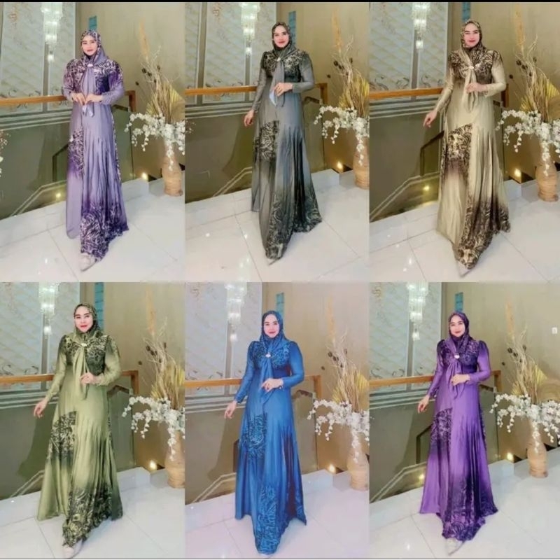 Gamis Nazwa Original Terbaru by Nazwa (Ready)
