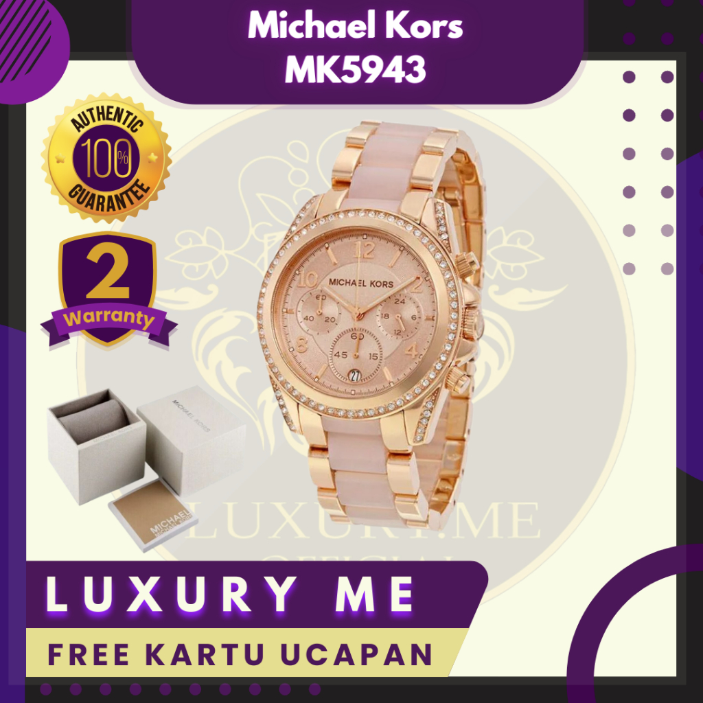 [ ORIGINAL ] Jam Tangan Wanita Michael Kors Mk 5943