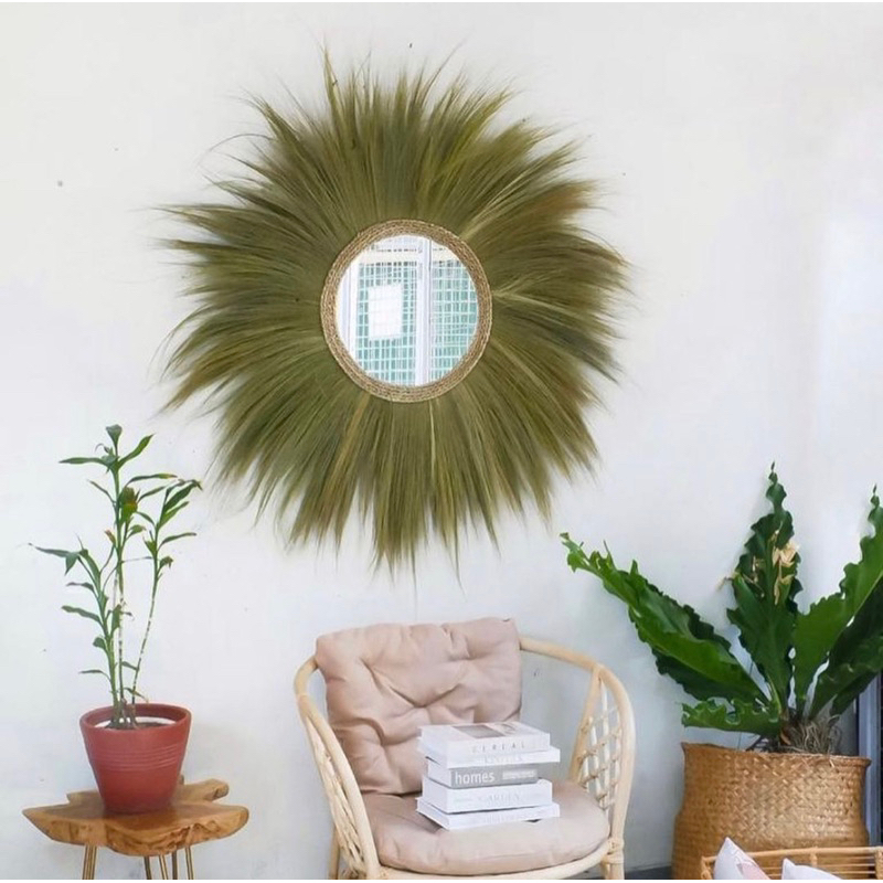 wall decor rayung/ kaca rayung dekorasi