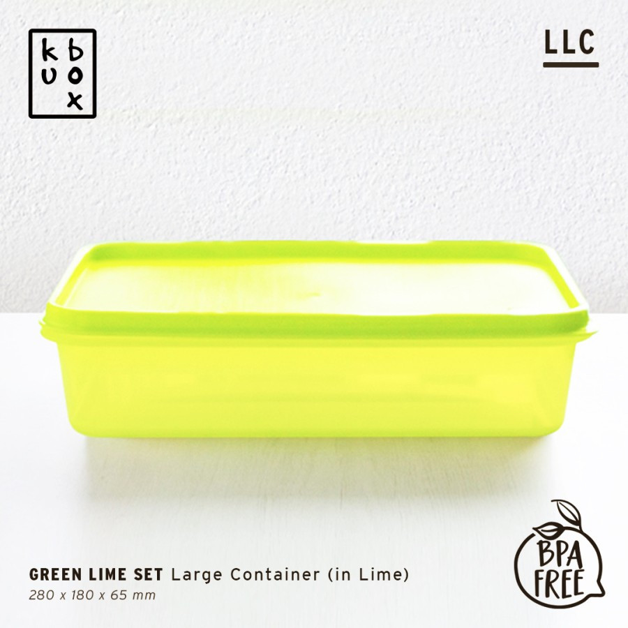 KUBOX Lunch Box Tempat Kotak Makan Plastik Bekal - Large Container