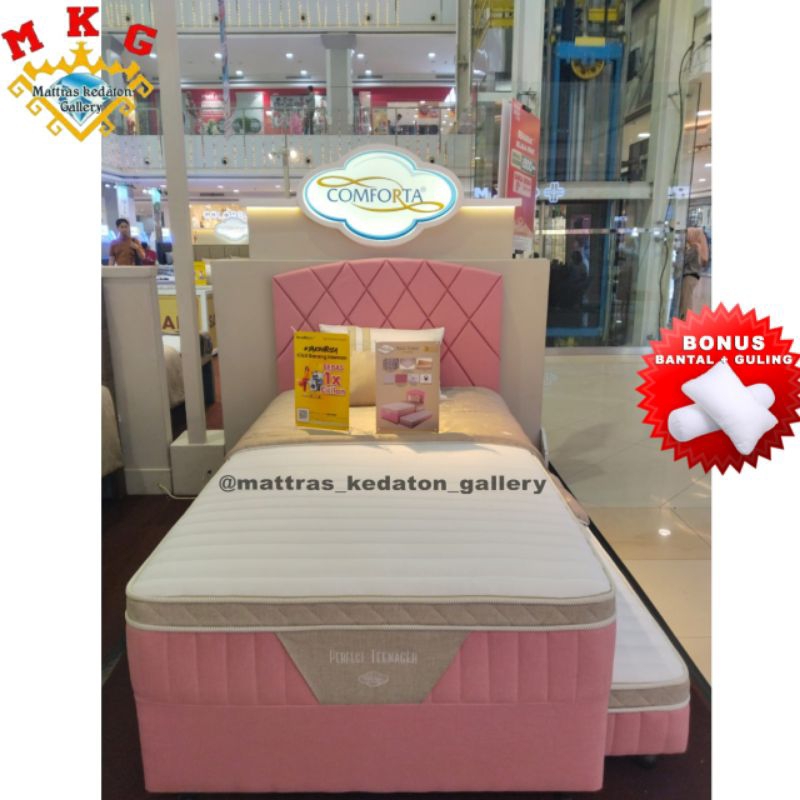 kasur Sorong  Comforta 120x200 perfect teenagers pink ukuran 120 bandar lampung