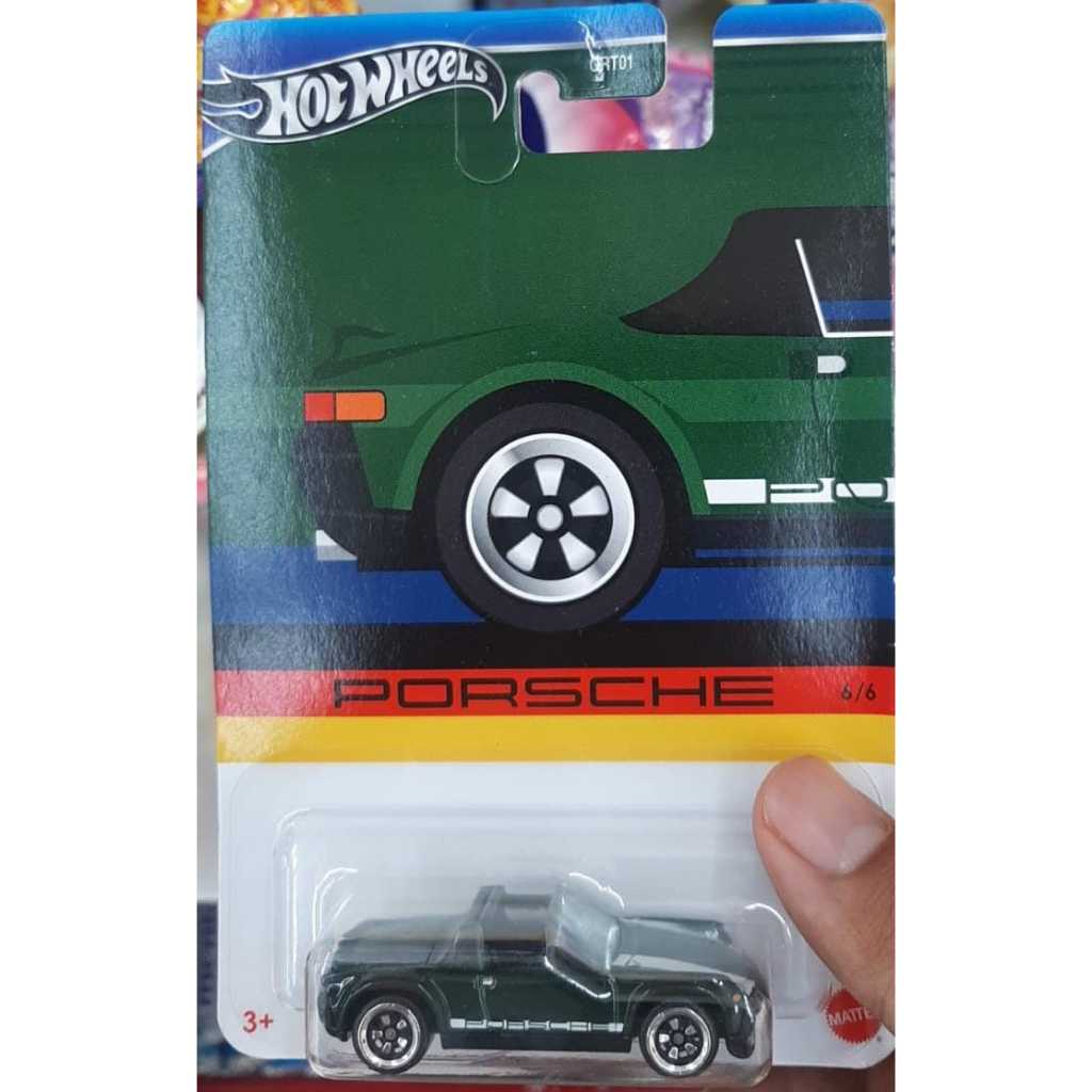 Hot Wheels 2024 Exclusive #6 Porsche 914-6 Green/Hijau CHASE Rare