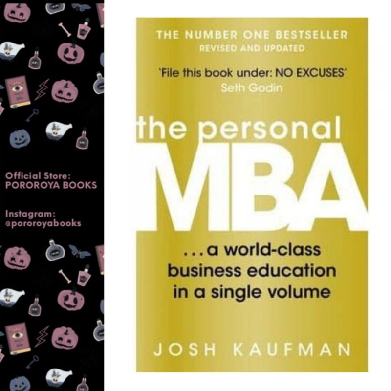 100% ORI THE PERSONAL MBA Josh Kaufman (Penguin Paperback English) Business Education in a Single Vo