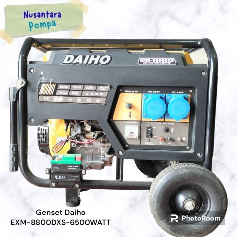 Genset Daiho EXM-8800DXS