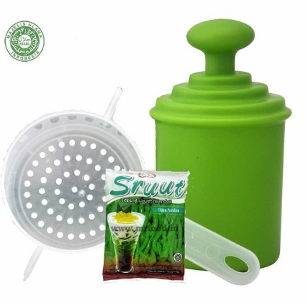 Cetakan cendol sruut / dawet free tepung cendol