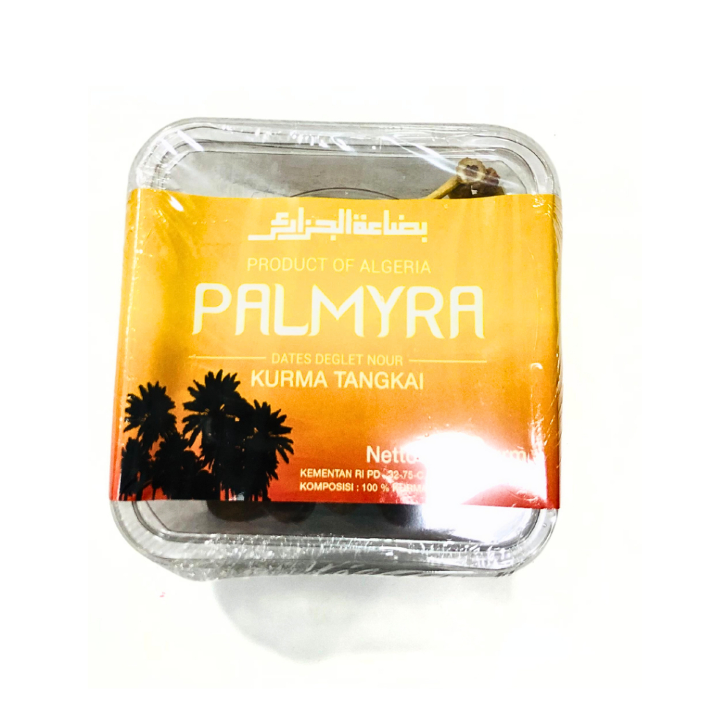 

Kurma Palmyra 230gr | Kurma Tunisia Tangkai | Kurma Tunis Palmyra | Dates Deglet Nour | Aneka Kurma
