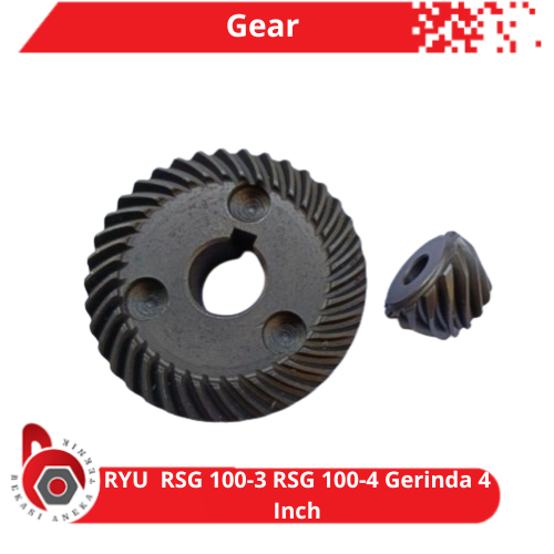 Gear Set RYU RSG 100-3 RSG 100-4 Gerinda 4 Inchi RYU Gear 37 Gear 13