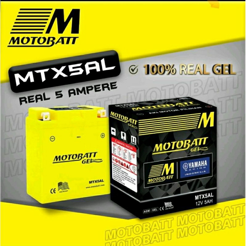 aki motor KAWASAKI KAZE MOTOBATT MTX5AL