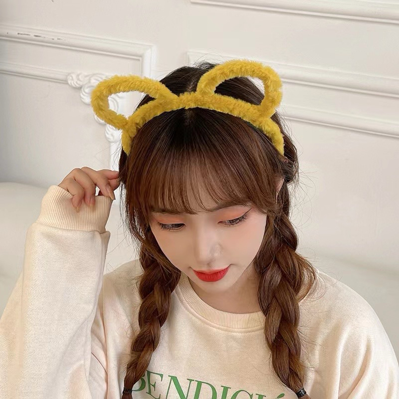 Bando Rambut Motif Lucu Cat Ears Wanita Anak & Dewasa Perempuan Fashion
