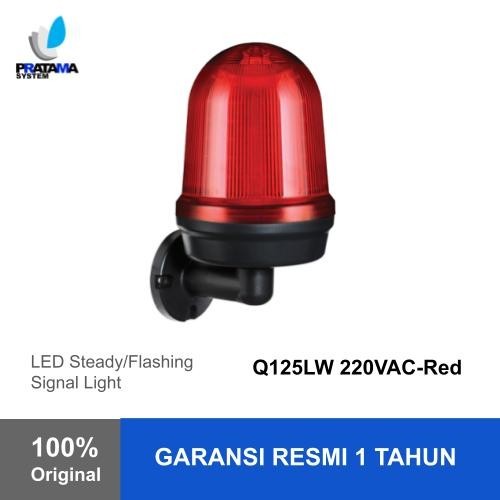 Signal Light Q125LW-220VAC-RED (Qlight)
