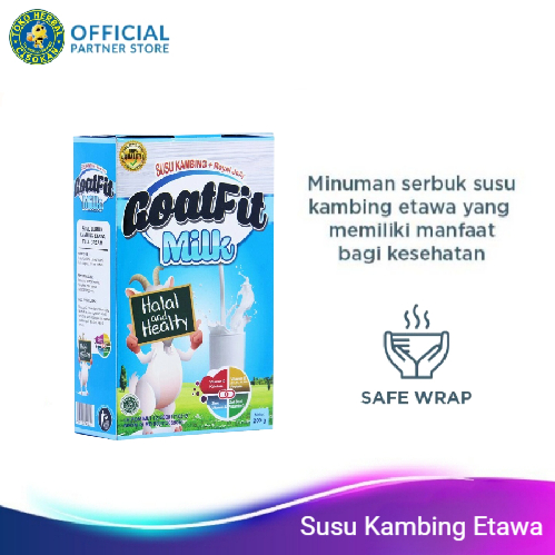 

Susu Kambing Etawa Goatfit Milk Plus Royal Jelly Isi 200 gram