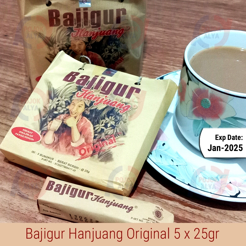 

Bajigur Hanjuang Original Kantong isi 5 bungkus/sachet @25gr