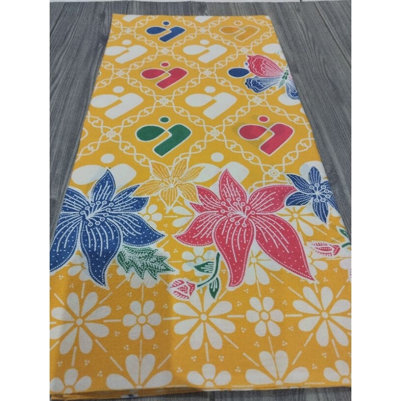 Kain Batik Seragam Kantor BKKBN Motif Harganas |Batik Cap|