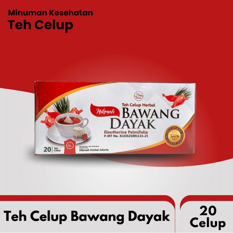 

Teh Clup Bawang Dayak Hikmah isi 20 kantong
