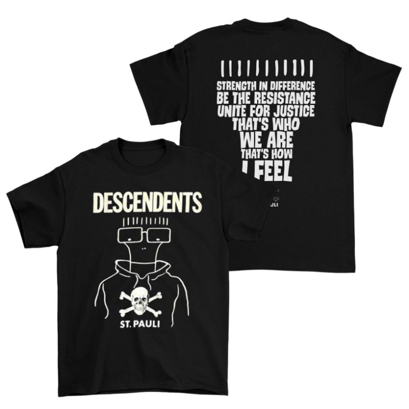 Kaos Band Punk Rock Descendents “ ST Pauli “ | Heavy Cotton