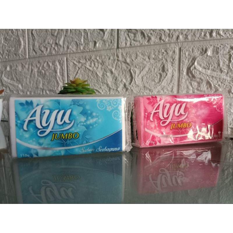 Sabun Batang Ayu Jumbo pink putih Makassar