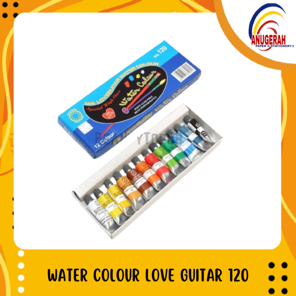 

WATER COLOUR LOVE GUITAR 110 / 120