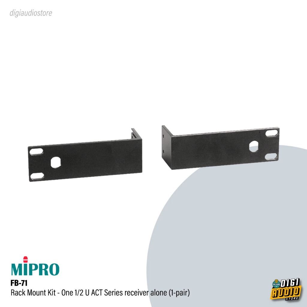 MIPRO FB-71 Rack Ear Mount Kit Wireless Receiver ACT311 ACT312 ACT515 ACT515T ACT71 ACT818 MR811 MR8