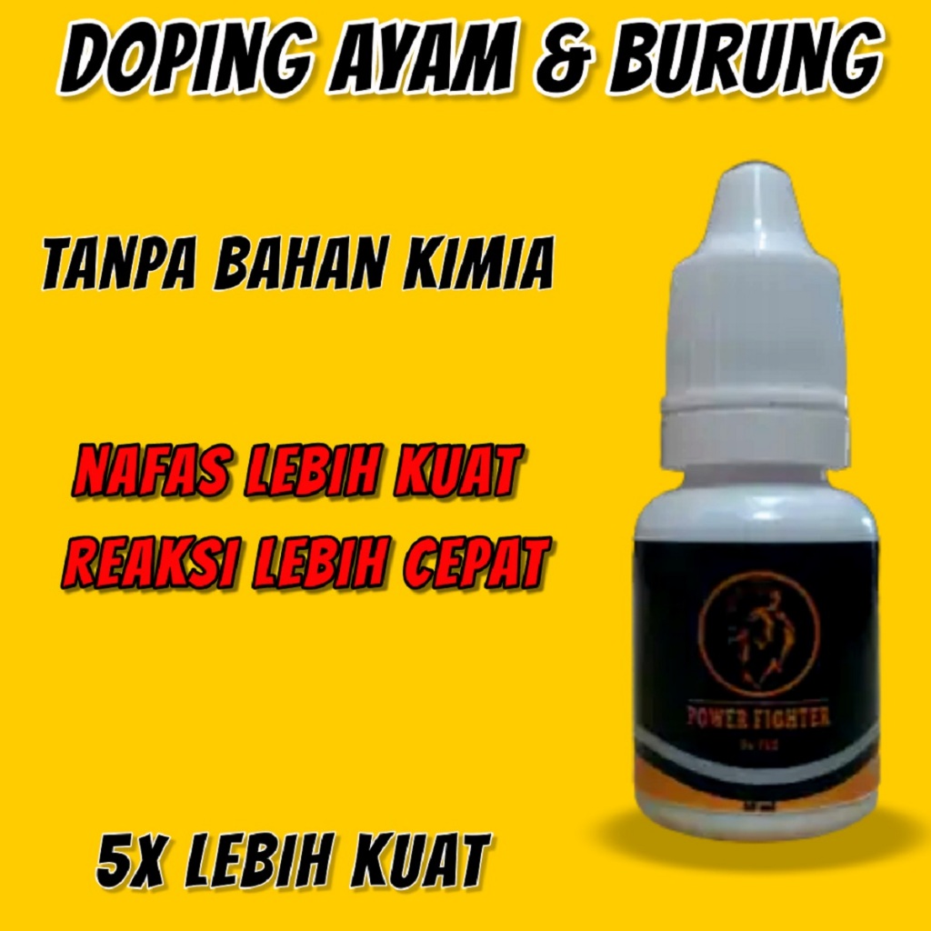 DOPING AYAM ADUAN VITAMIN BURUNG KICAU BERKICAU MANIA
