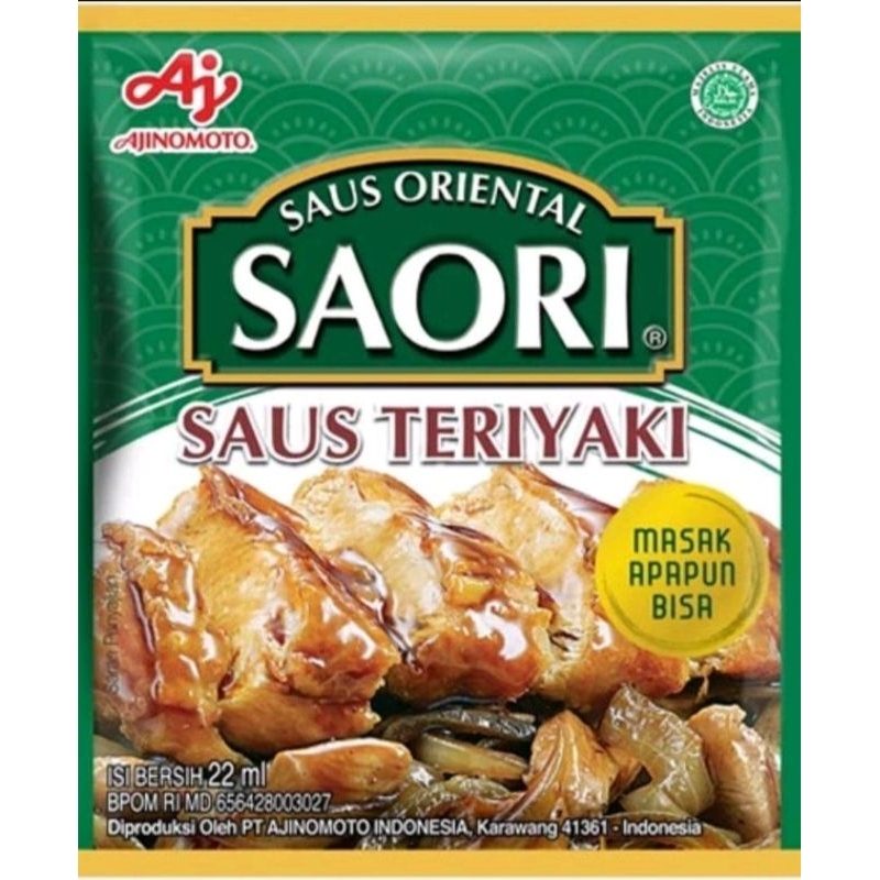 

Saori saus Teriyaki sachet 22 ml