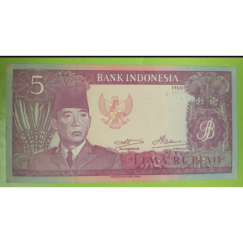 5 Soekarno 1960 WM Banteng