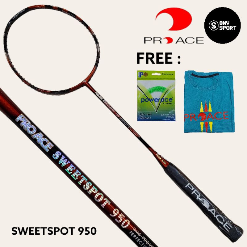RAKET PROACE BADMINTON SWEETSPOT 950 NEW ORIGINAL TERBARU