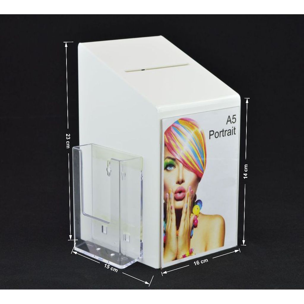 

Kotak saran + kantong A5