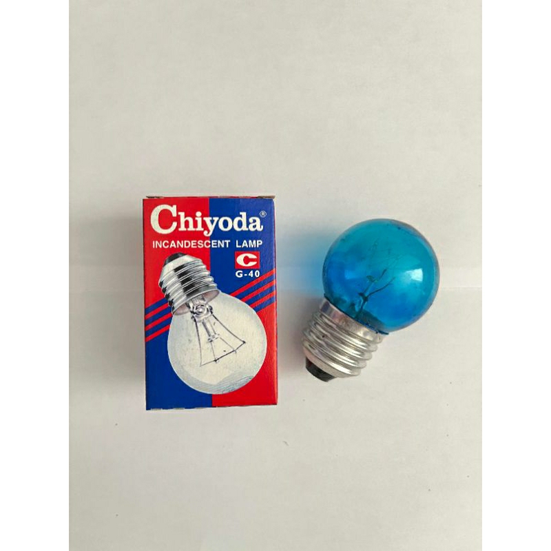 Lampu Pijar 5Watt bewarna Merah Biru Hijau Chiyoda