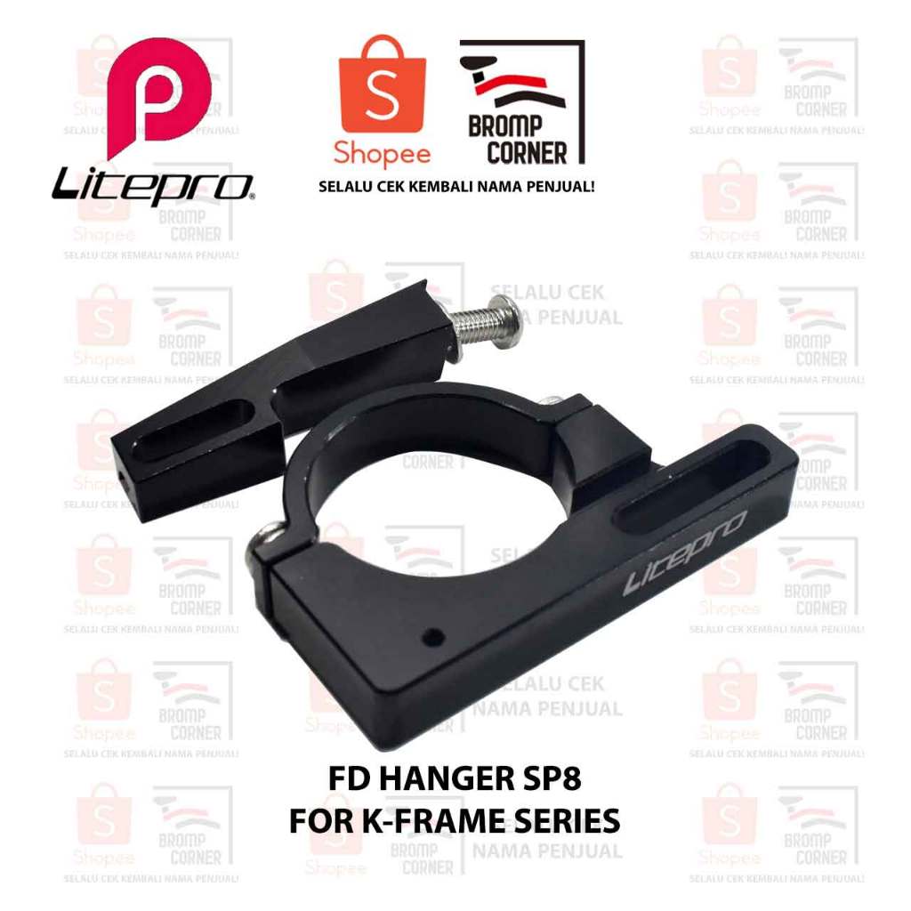 LITEPRO FD HANGER SP8 for K-FRAME - ADAPTER FRONT DERAILLEUR
