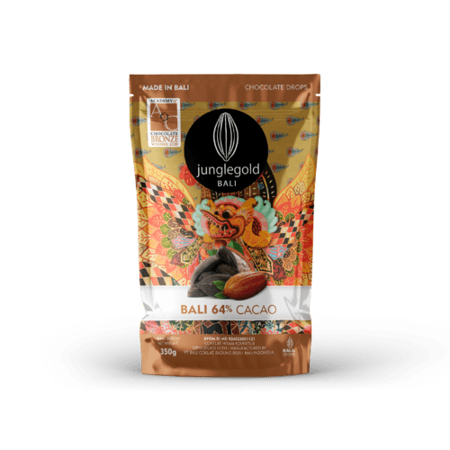 

JUNGLEGOLD 64% Dark Bali Chocolate Pouch Drops 350g