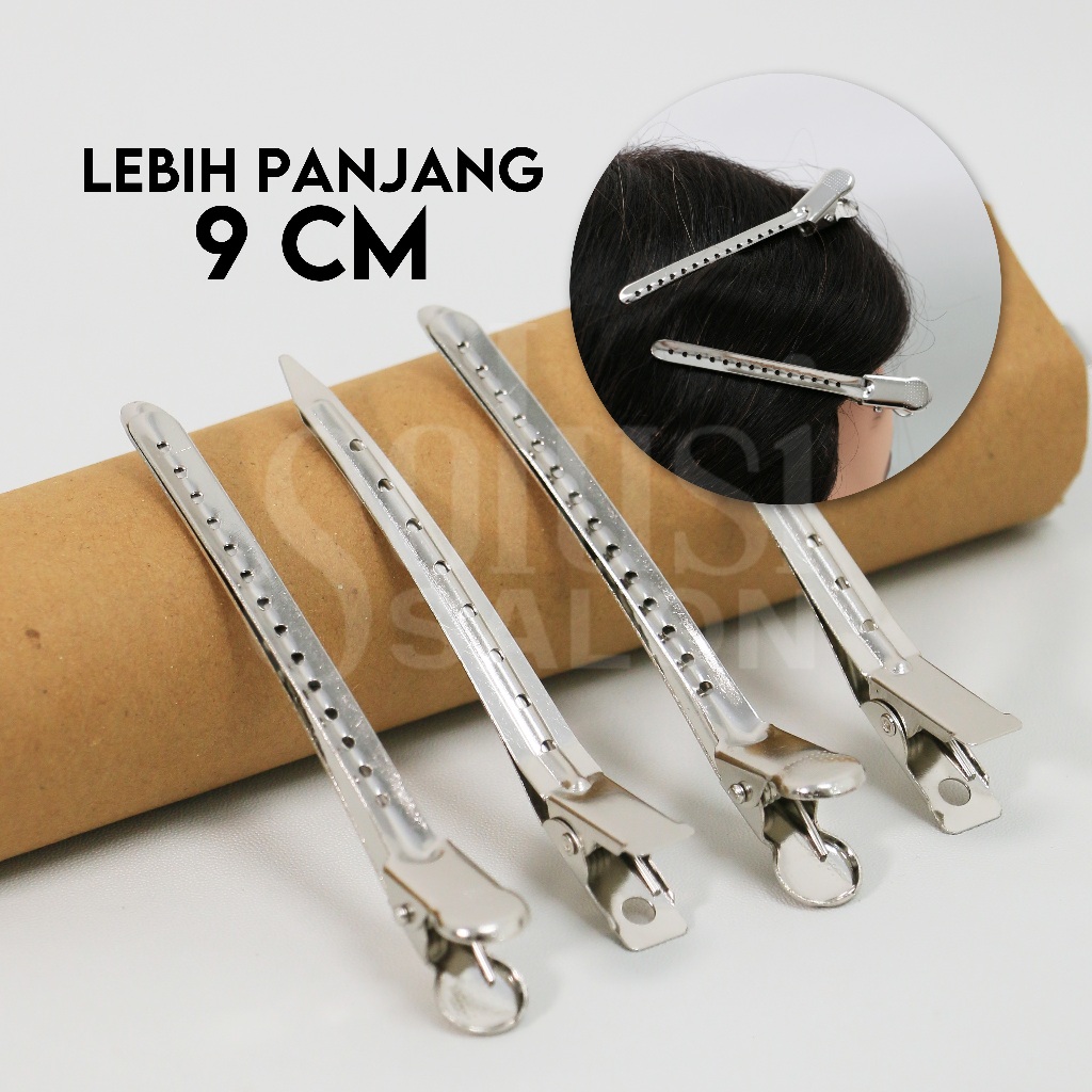 Jepit Bebek Stainless - Jepit Bebek Salon - Jepit Besi Bebek - Jepit Stainless Steel - Jepit Rambut 