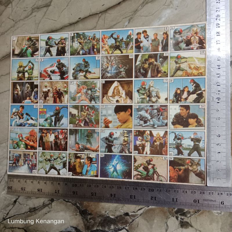 PU3LK Mainan jadul Gambaran umbul Ksatria baja hitam