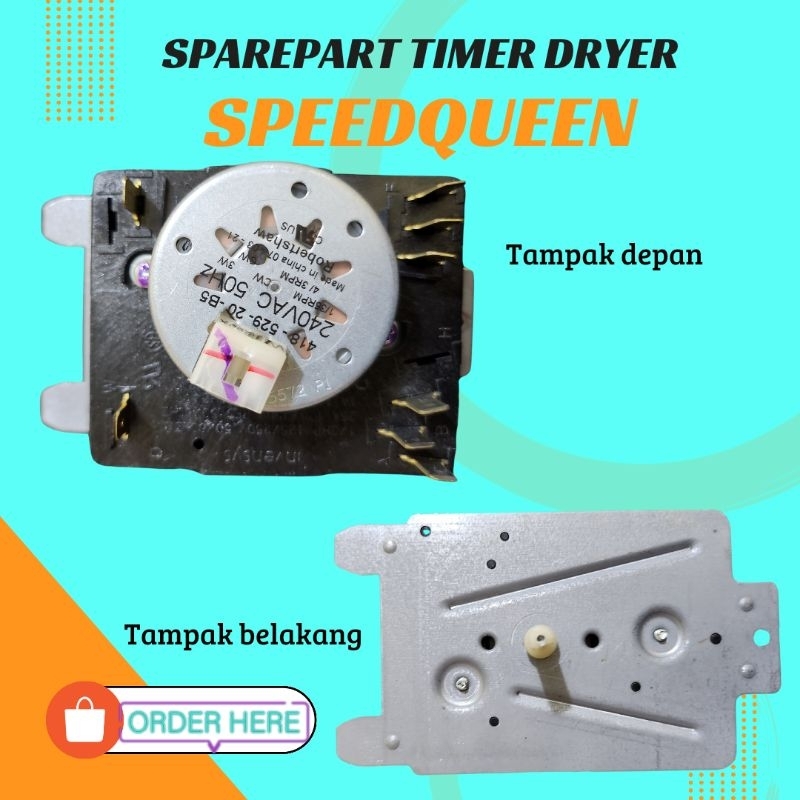 Timer Dryer Speedqueen Original | Timer Mesin Pengering Laundry