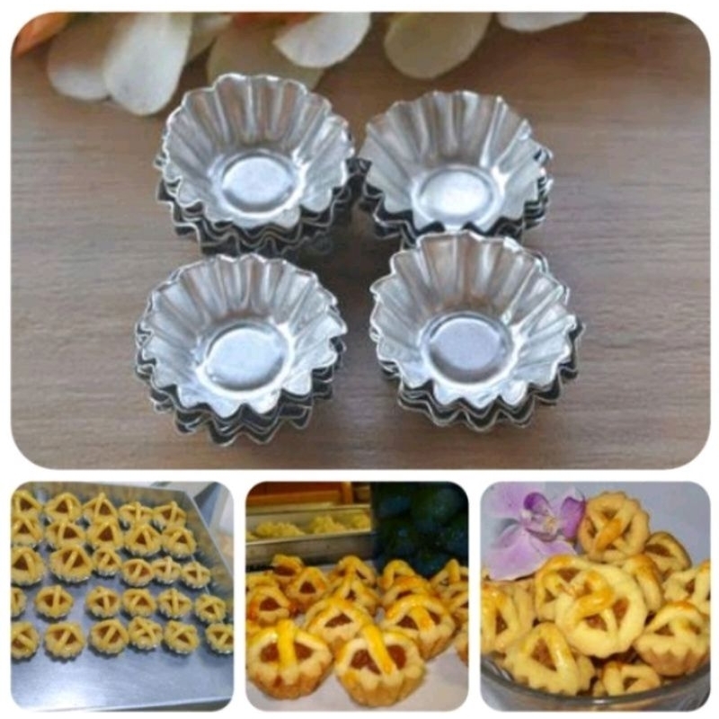 Cetakan kue nastar/cetakan kue nastar bunga matahari isi 40 pcs
