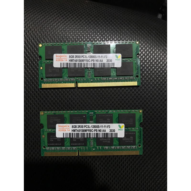 HYNIX RAM SODIM 16 gb 12800 DDR3 low Voltage