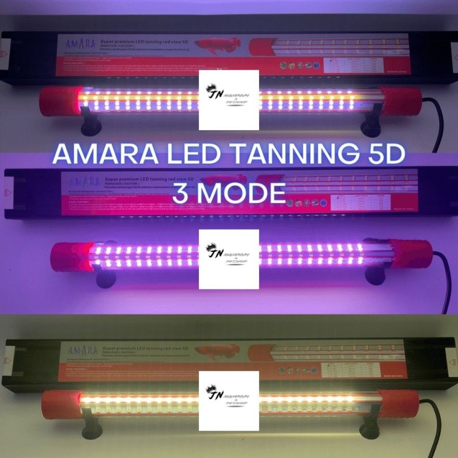 Lampu Led Super Premium Tanning Red View 5D Amara AT 1500 Lampu Tanning Arwana