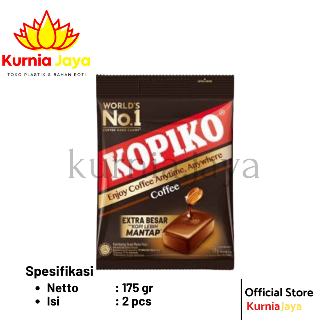 

[ KOPIKO ] Permen Kopi 175gr, 2 pcs