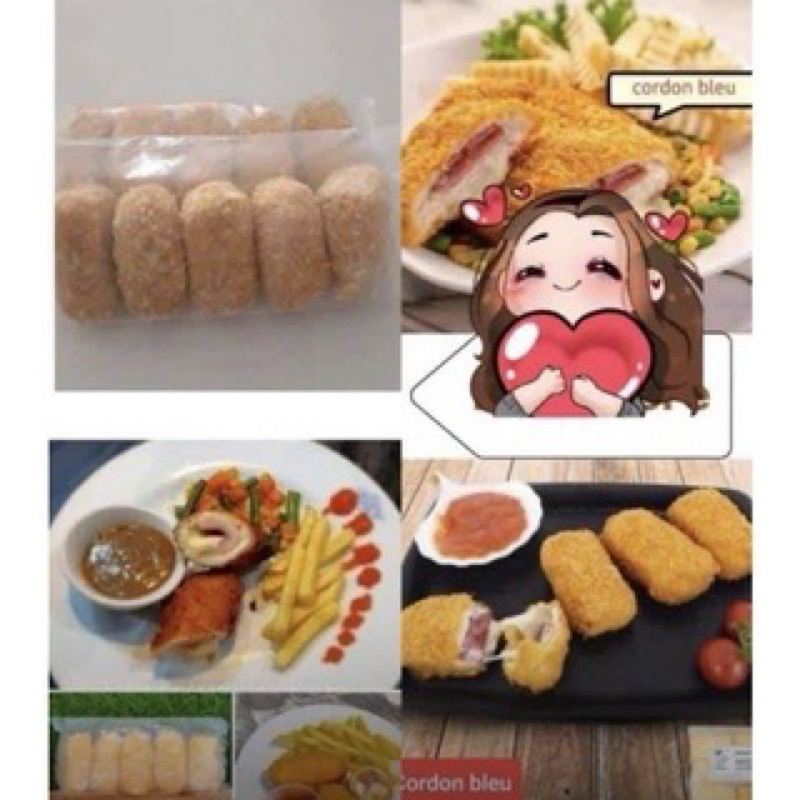 

Chicken Cordon Bleu Isi 5 Pcs / Daging Ayam isi Smoked Beef