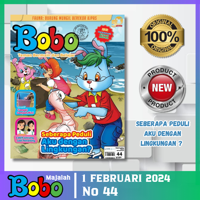Majalah Anak Bobo Terbaru Kumpulan Edisi Februari 2024