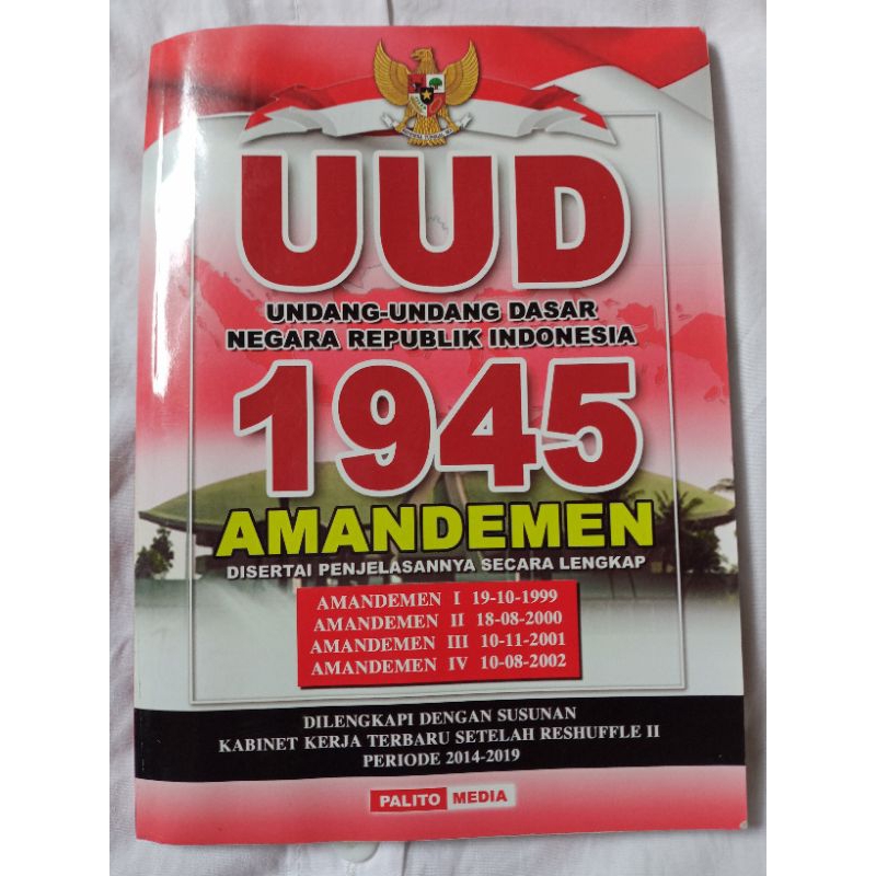 UUD 1945 dan Amandemen Besar lengkap