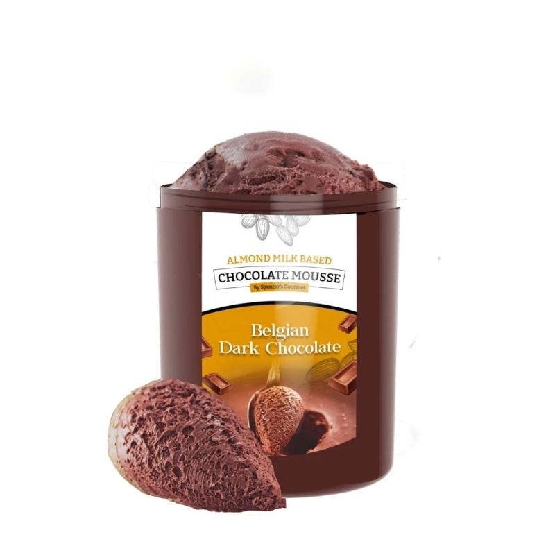 

Almond Based Mousse - Belgian Dark Chocolate (500ml)