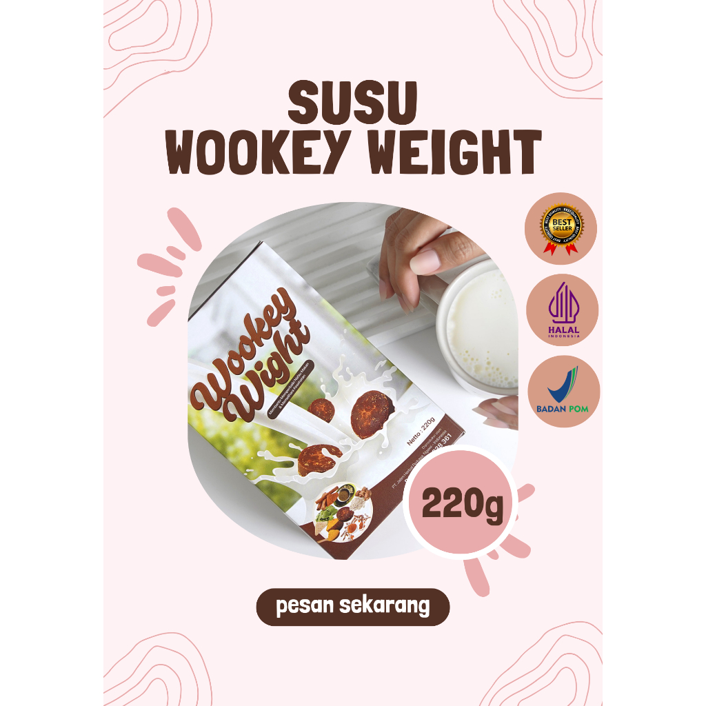 

Susu Penambah Berat Badan Dan Nafsu Makan Wookey Wigt 200gr