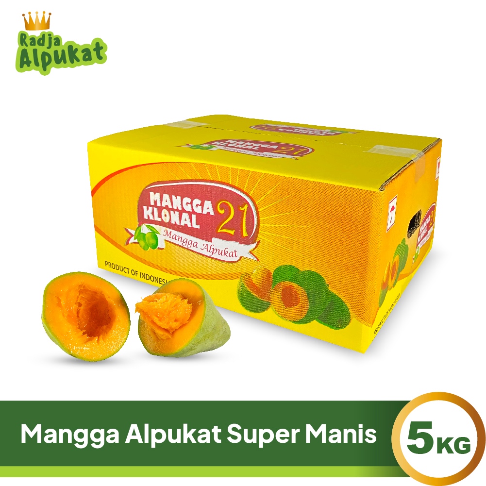 

Mangga Alpukat Super Manis - Kemasan Dus 5 KG